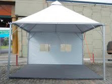 Tenda 5,00 x 5,00 Piramidal calhada